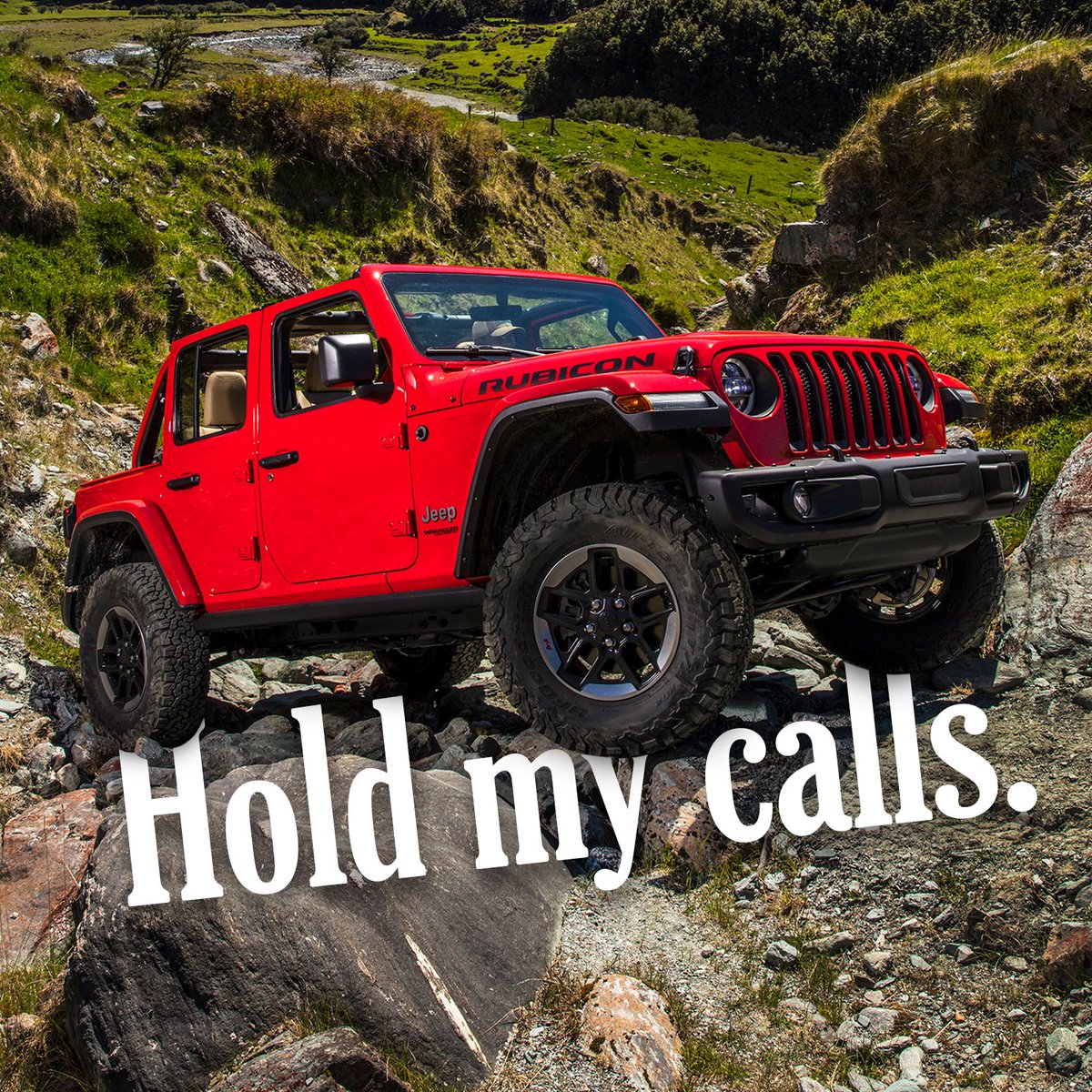 Jeep's tweet image. Get your priorities straight. Make time for #JeepTime. #Jeep4x4Day is coming.