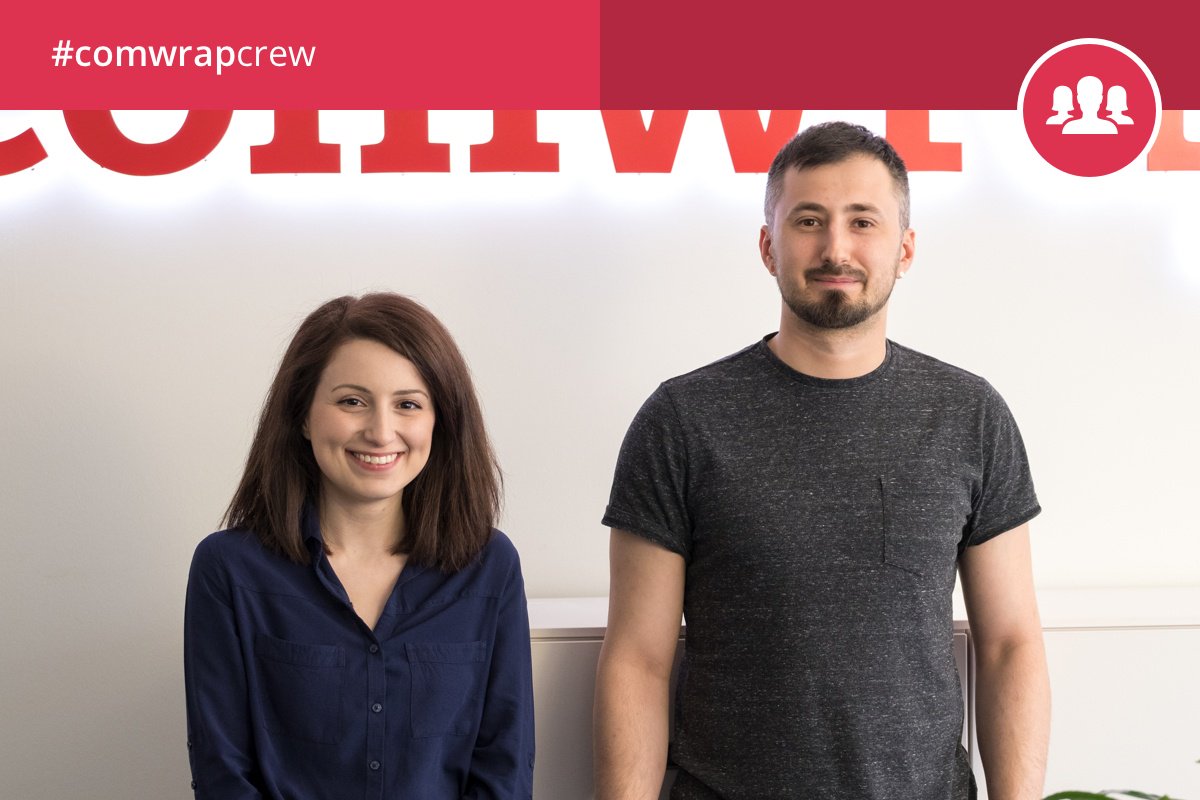 comwrap's tweet photo. #comwrapcrew
Auch der April bringt uns wieder neue Mitarbeiter für die comwrap crew: Den Anfang machen Werkstudentin Ezgi für das Online Marketing Team und TYPO3 Developer Igor. Herzlich willkommen im Namen des gesamten Teams. Schön, dass ihr da seid… https://t.co/7nG3VdRsVy