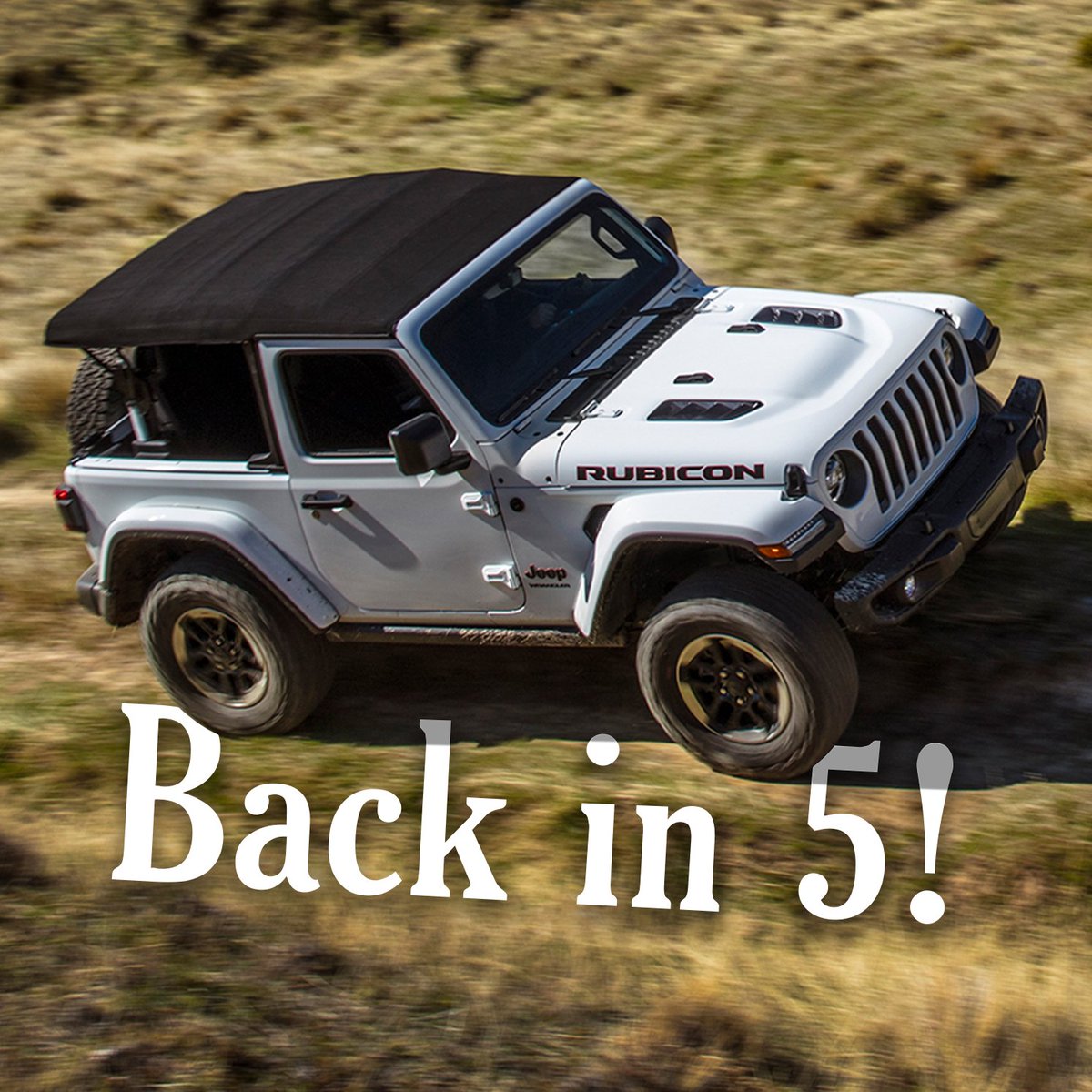 Jeep's tweet image. Get your priorities straight. Make time for #JeepTime. #Jeep4x4Day is coming.