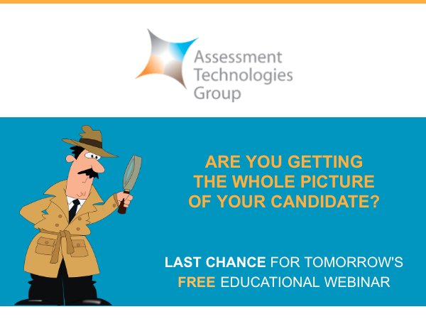 ATG_tech's tweet image. Need #HRCI or #SHRM credits? Today is your LAST CHANCE to join our FREE employee background webinar in partnership with @ebiinc. #Webinar goes live tomorrow, April 4, 1 p.m. ET (10 a.m. PT).  conta.cc/2GurYSv
