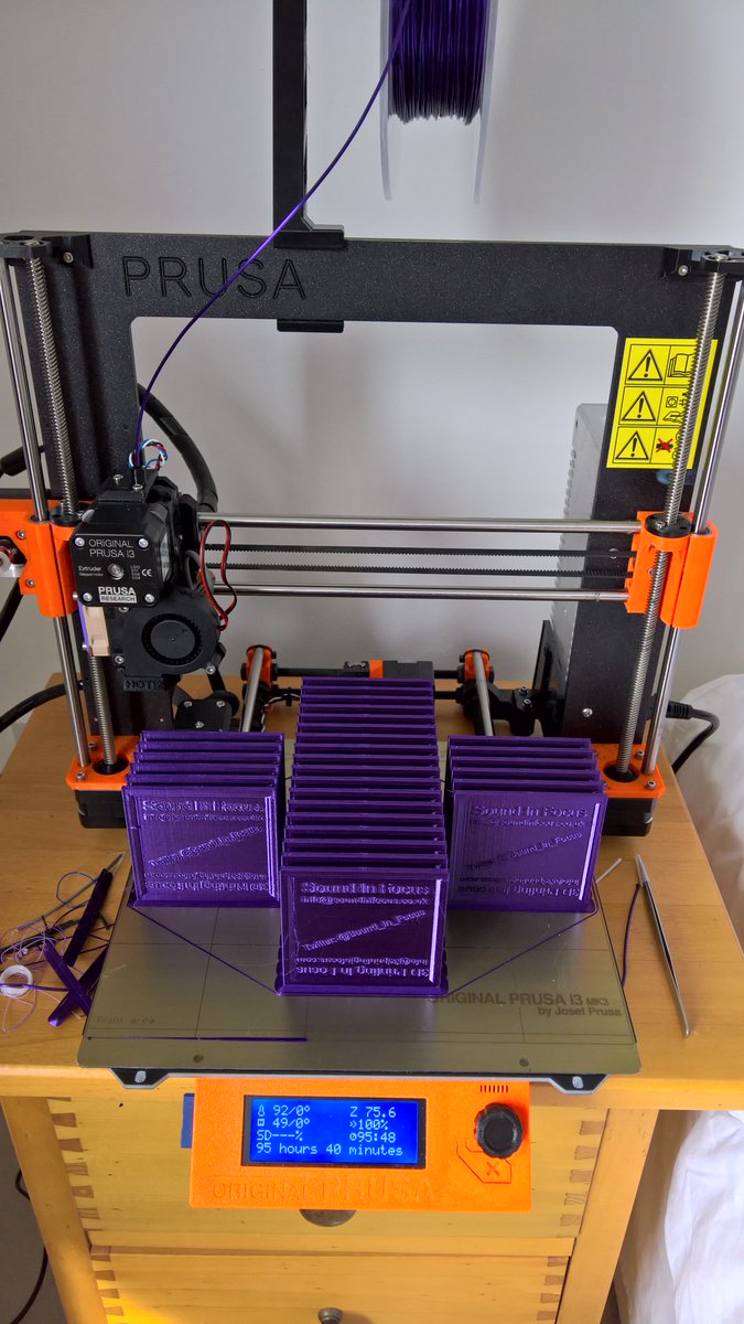 Sound_In_Focus's tweet photo. #3dprinted #makercoaster ready for @3DMeetupSweden , on @josefprusa i3 Mk2.5 in @HAWK3DPROTO @Polyalchemy Elixir PLA. Longest print to date. https://t.co/X5qhKsFwX6