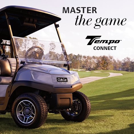 clubcar's tweet photo. #TempoConnect ensures your comfort on the course with the latest technology.
#ClubCar #GolfCar #Golf #GolfCourse #Tempo https://t.co/IQr6BTEQ9F https://t.co/tmNVFxFuaR