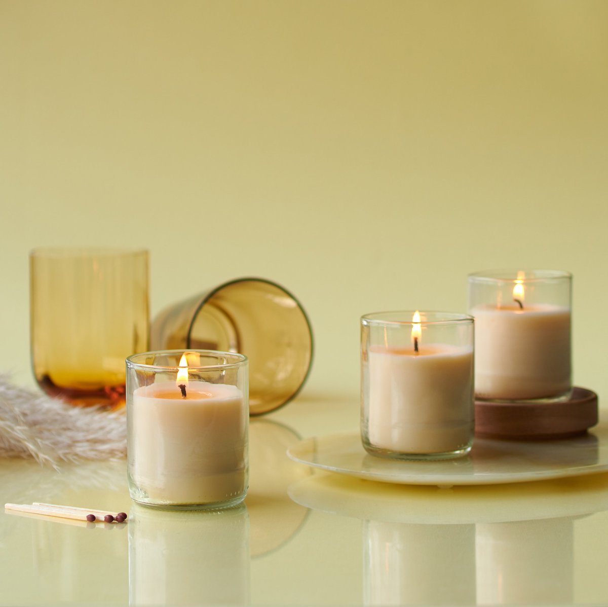 aveda's tweet photo. Every dollar makes a difference. When you buy a 2018 Light the Way candle at your favorite store or salon, we donate 100% of the suggested $14 purchase price to @GreengrantsFund to support clean water projects. #avedacleanwater https://t.co/EXl2lo5ESD https://t.co/qlPbz81iqF