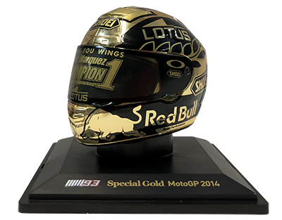 marc marquez gold shoei helmet 🆕 This is the “Special Gold” collection of the 4 golden helmets of the 4  years that @marcmarquez93 has been world champion in #MotoGP, 2013, 2014,  2016 and 2017. A unique collection! 👉https://t.co/wBsbJP3s7L #IAM93