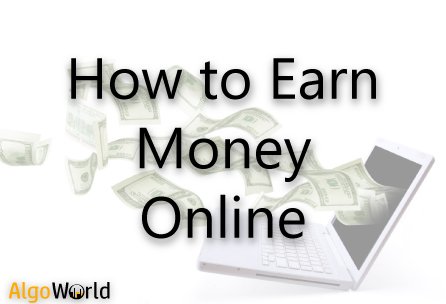 algo_world_'s tweet image. Do you want to earn some money staying at your home? Stay tuned AlgoWorld.me. We are preparing an Article for you about earning money online.
algoworld.me