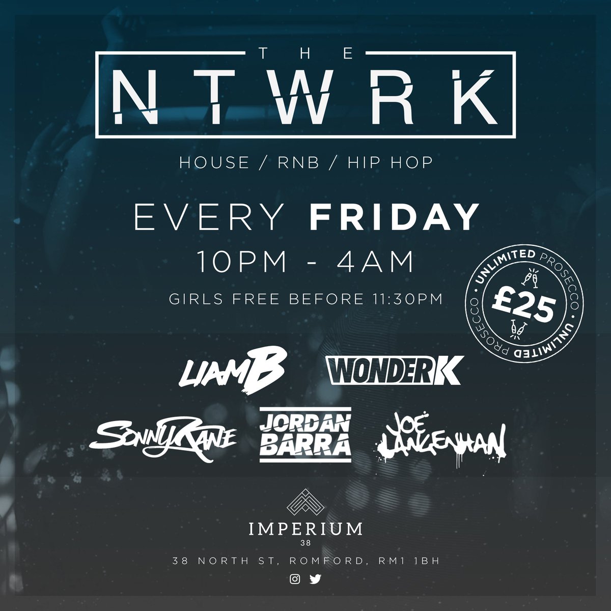 darren_manning's tweet photo. #Motive

Every Friday @Imperium_38 
@TheNTWRK_ 

Girls > FREE before 11 - £5 After
Lads > £5 before 11 - £10 after

#LetsGo https://t.co/13VtAwjvo4