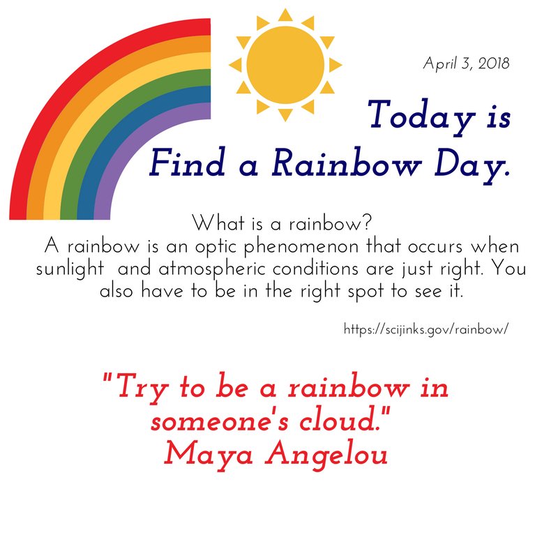 MottLibrary's tweet image. Share a picture of a rainbow if you find one.