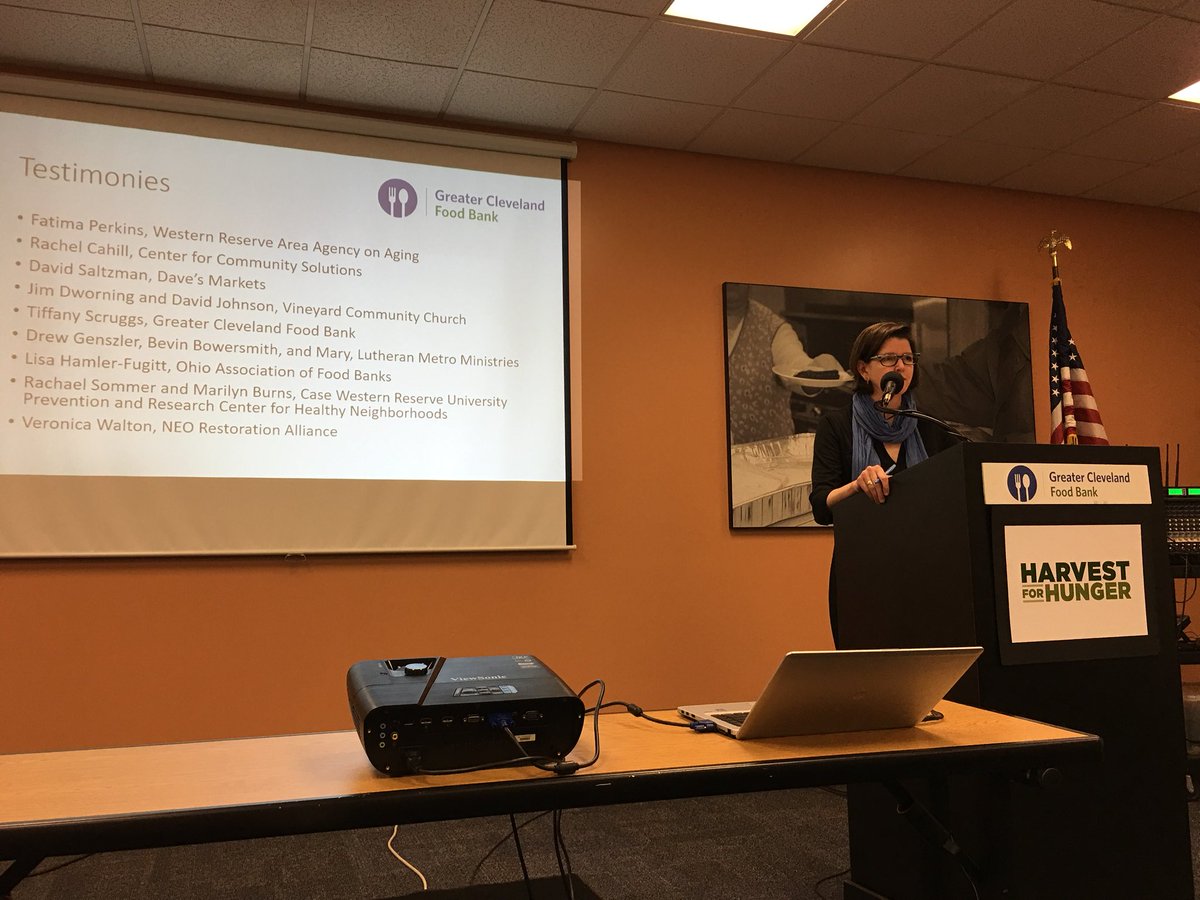 “#SNAP is the country’s first line of defense against hunger. It provides 12 meals for every meal food banks provide. Sit with that for a minute.” -<a href="/kwarzocha/">Kristin Warzocha</a>