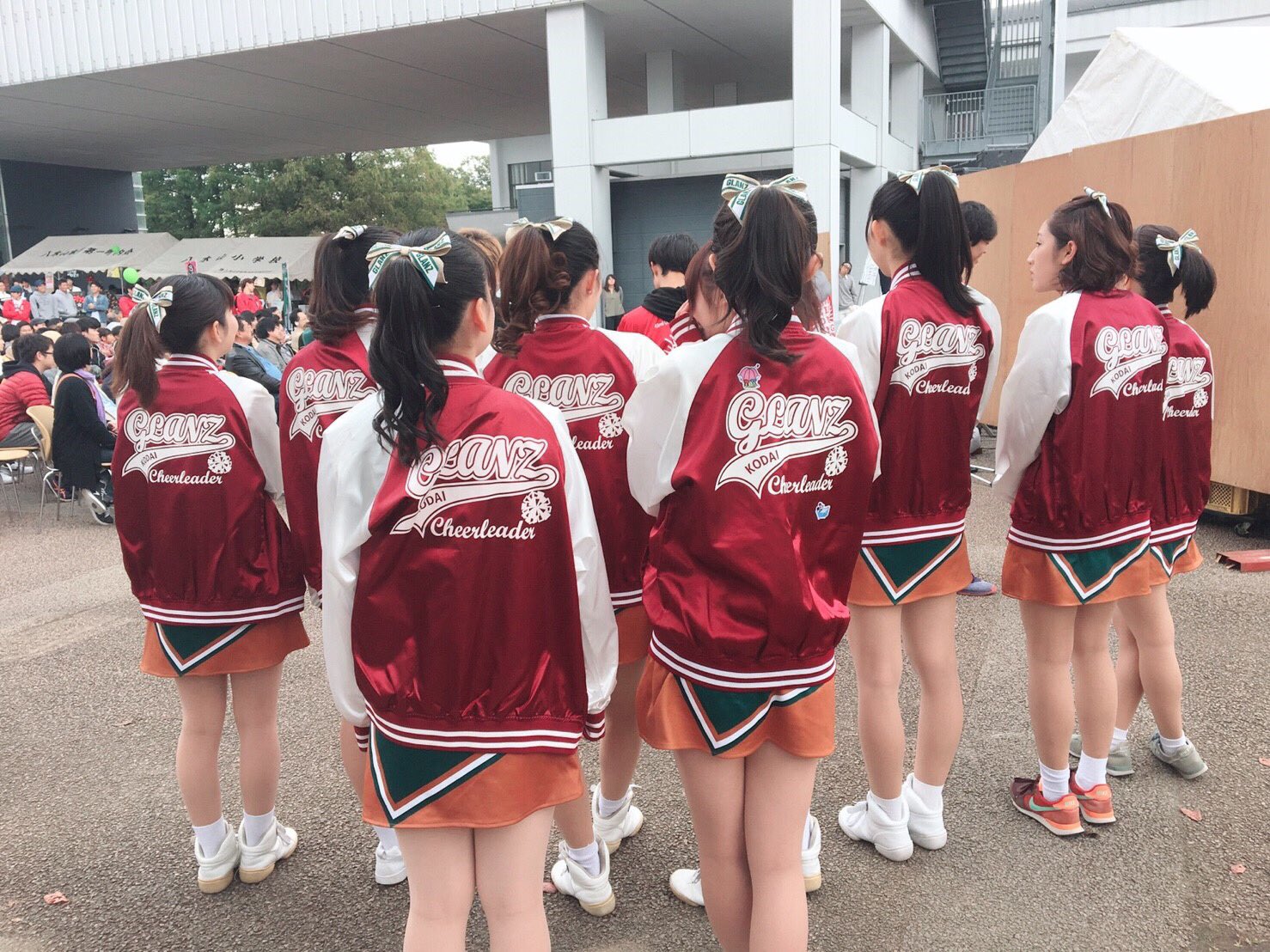 チアリーディング スカジャン