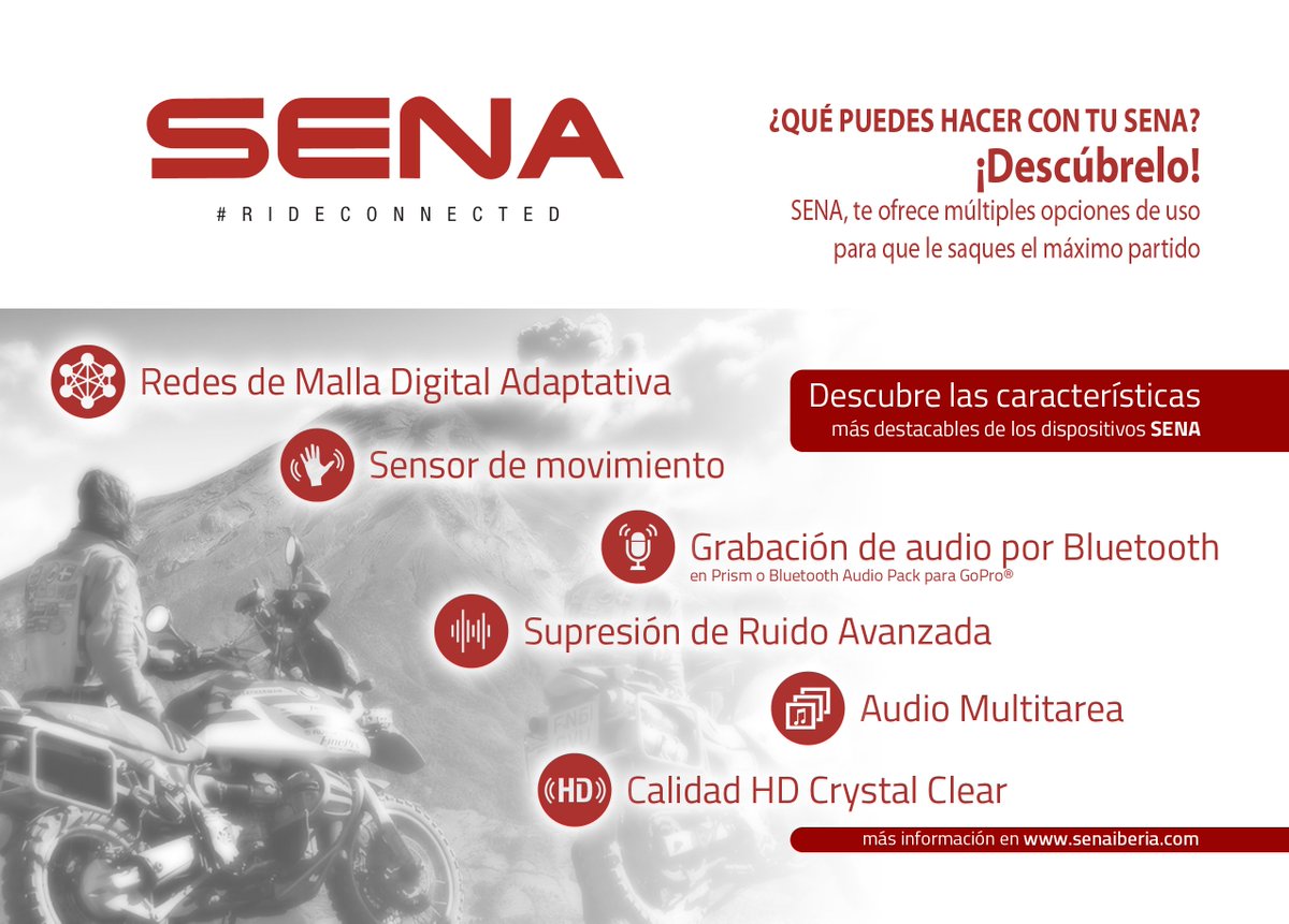 SenaIberia's tweet photo. ¿Sabes todo lo que puedes hacer con tu #SENA? Estas son algunas de sus #funciones, pero no todas ¡disfruta de tu #dispositivo #manoslibres y aprende todo lo que puede hacer por ti 😍😎

#accesorios #motociclismo #motos https://t.co/R2YeATltmZ