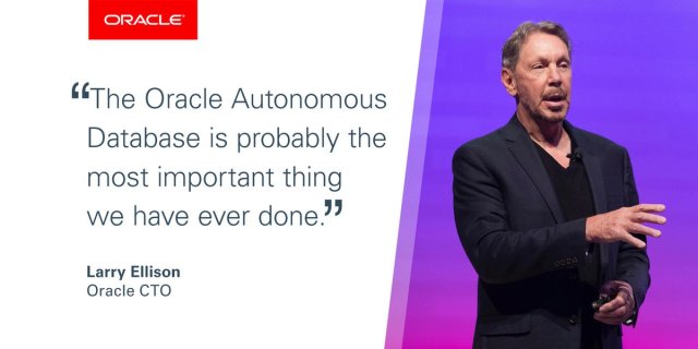 Carmenpizarro's tweet image. Interesado en conocer la primera base de datos autónoma del mundo? #OracleAutonomousDatabase bit.ly/2GxAcoU