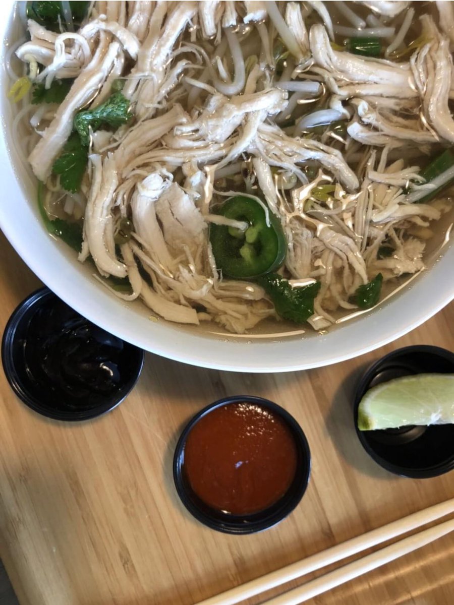 Rain, rain go away ☔️ get through this rainy day with a big bowl of pho ❤️🍜 📸 <a href="/columbusstories/">columbusstories</a>  #61pho