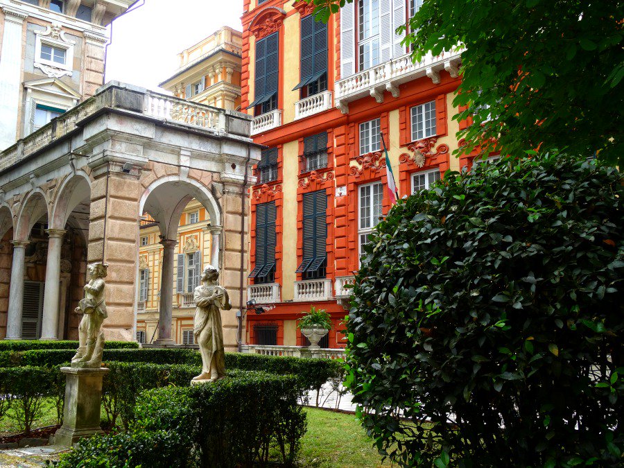 Curious what luxury housing looked like during the Renaissance? The nobility of Genoa built the street Via Garibaldi during a city expansion after an influx of wealth. Stunning palaces line the street, and UNESCO lists it as a World Heritage Site. PC: <a href="/LadyoftheZoos/">Stephanie</a>. #cnbctravel