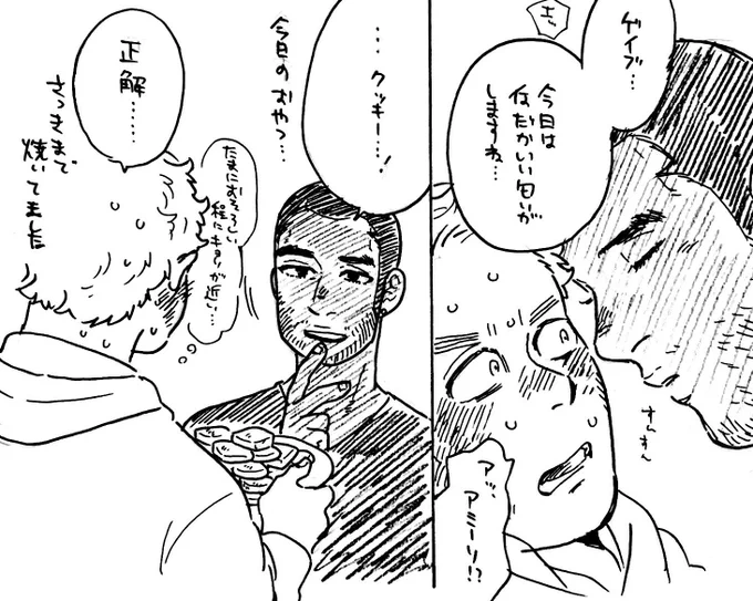 心を許した相手にはたまに距離が近くなるアミーリさん 