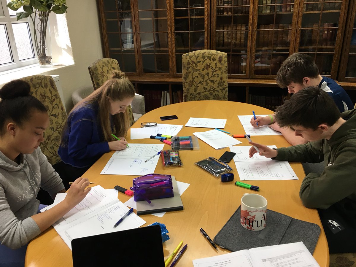 Busy working on our appraising skills! GCSE preparation is well underway