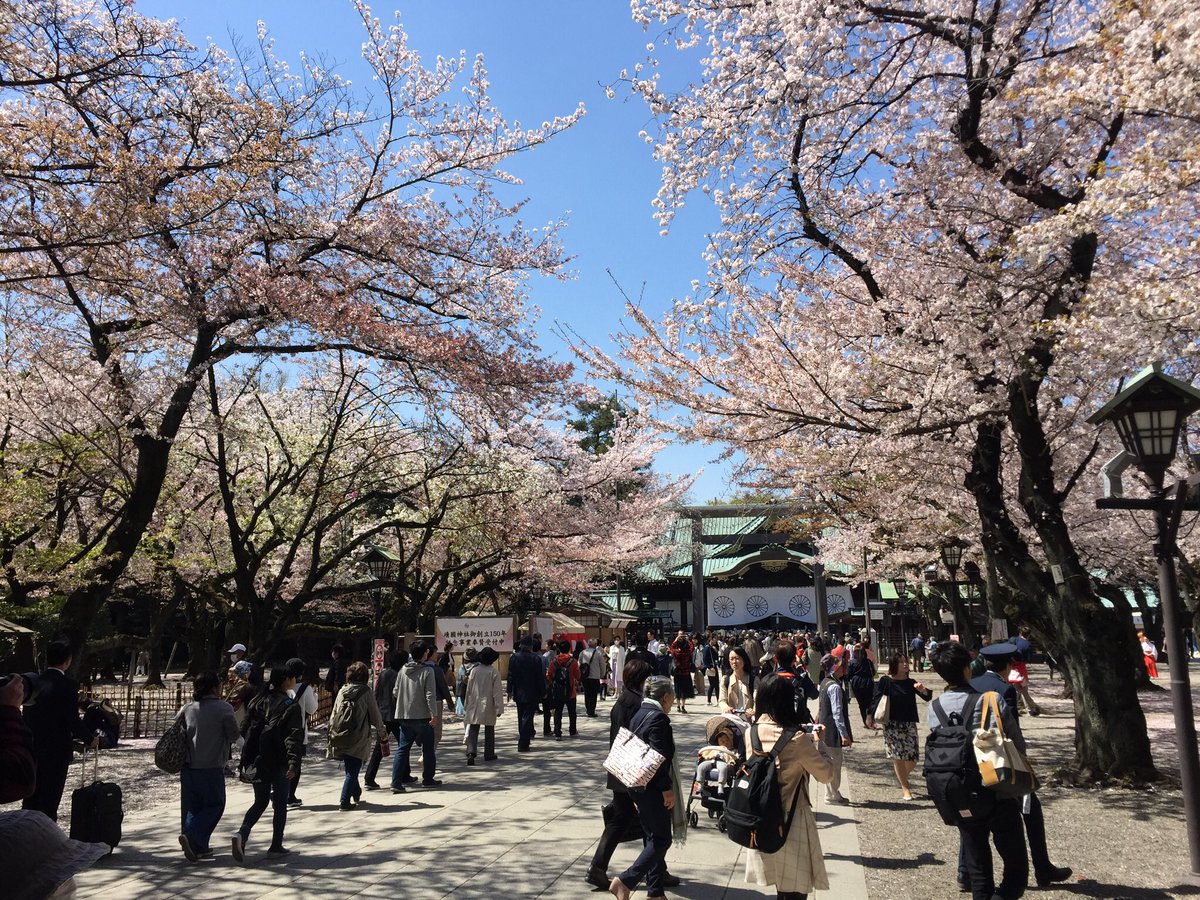 Tetsuya Oba 大場鉄也 Twitterissa 3月末に訪れた靖國神社 桜の花が散り始めていましたが はらはら散る景色も また美しく堪らない 戦争で散った数々の若人達は この桜を見る事が出来たのだろうか 桜花 散るぞ哀しき 靖國の 靖国神社 桜 満開 Tetsuya Oba 大場鉄也 Twitterissa 3月末に訪れた靖國神社 桜の花が散り始めていましたが はらはら散る景色も また美しく堪らない 戦争で散った数々の若人達は この桜を見る事が出来たのだろうか 桜花 散るぞ哀しき 靖國の 靖国神社 桜 満開