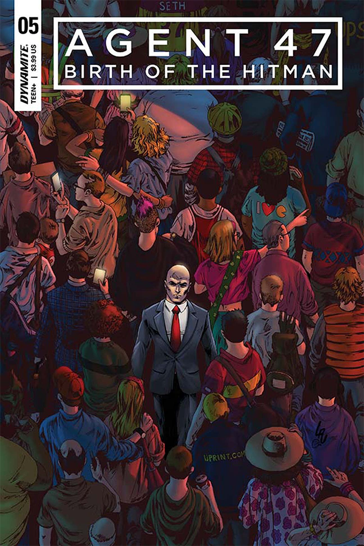 Hitman's tweet photo. ISSUE 5 ARRIVES TOMORROW!

Get it digitally or from your local comic retailer! https://t.co/TUXOj9pqU0