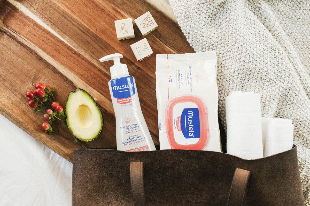 mustela soothing cleansing wipes