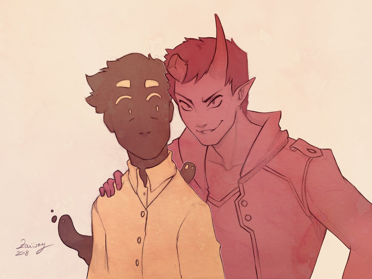 Zaiisey On Twitter Second Fanart For Monsterprom This