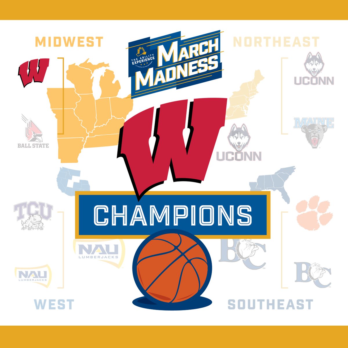 Congratulations to our 2018 #MarchMadness champs, Kappa Lambda (<a href="/PiKappMadison/">Pi Kappa Phi Wisconsin</a>), raising $1,712.50 in the championship round! Shout out to @UConnPiKapp finishing strong with $1,364.91 raised in the championship round. Well done, brothers! bit.ly/AbExMarchMadne…