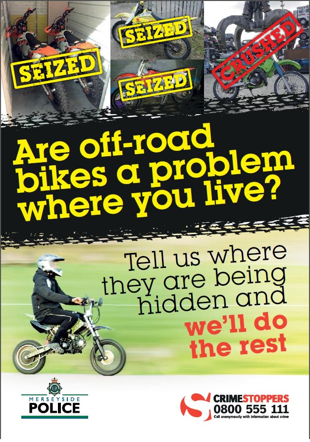 They’re not built for the road, they don’t belong on the road, and we want to take them off the road - help us! 
goo.gl/tcLJyb