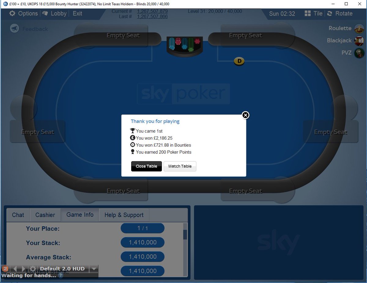 PokerWinners1's tweet photo. ChIpSiSbK has been in incredible form in 2018 and he added a UKOPS Bracelet to his long list of achievements by taking down the @SkyPoker  UKOPS 18 for just under £3,000 including bounties. #PokerWinners #Champion #UKOPS https://t.co/r1WDGwu8XW