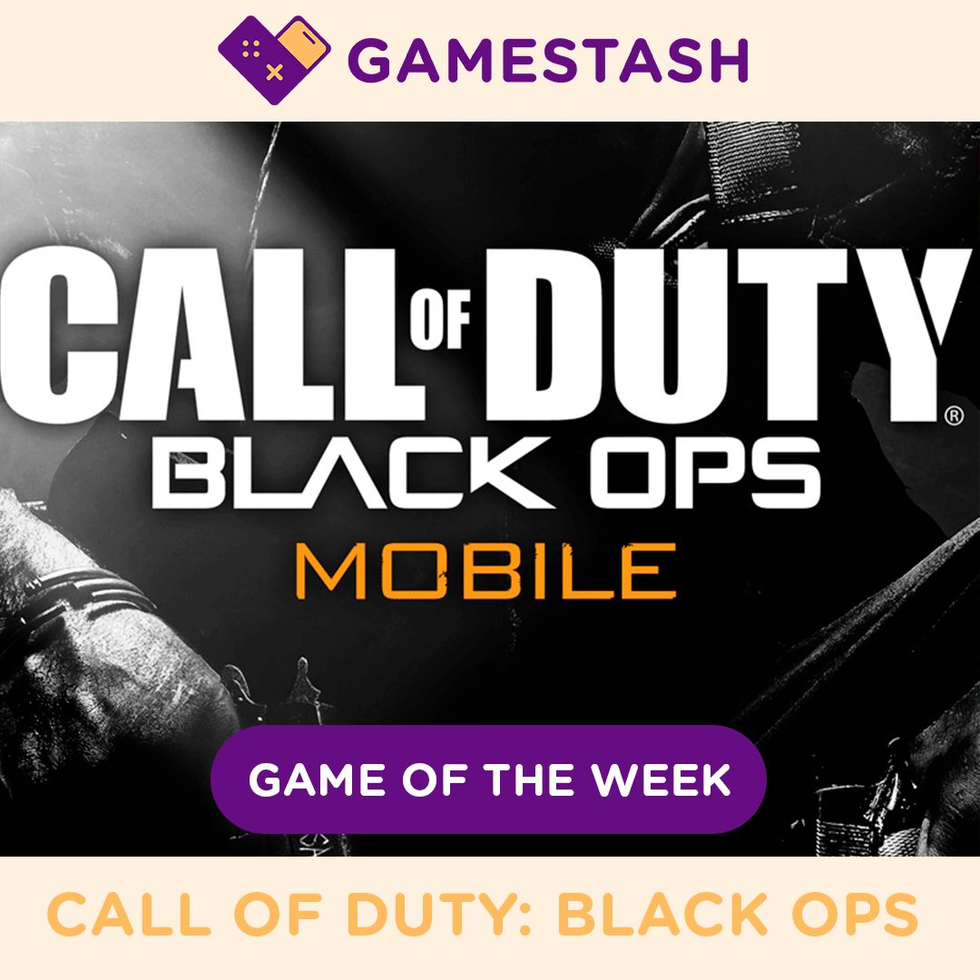 GameStashPlay's tweet photo. We present you our GameStash Game of the Week: Call of Duty Black Ops Mobile! #Androidgames #MobileGaming 
https://t.co/fFNW7usmbX https://t.co/HFydp9lIRh