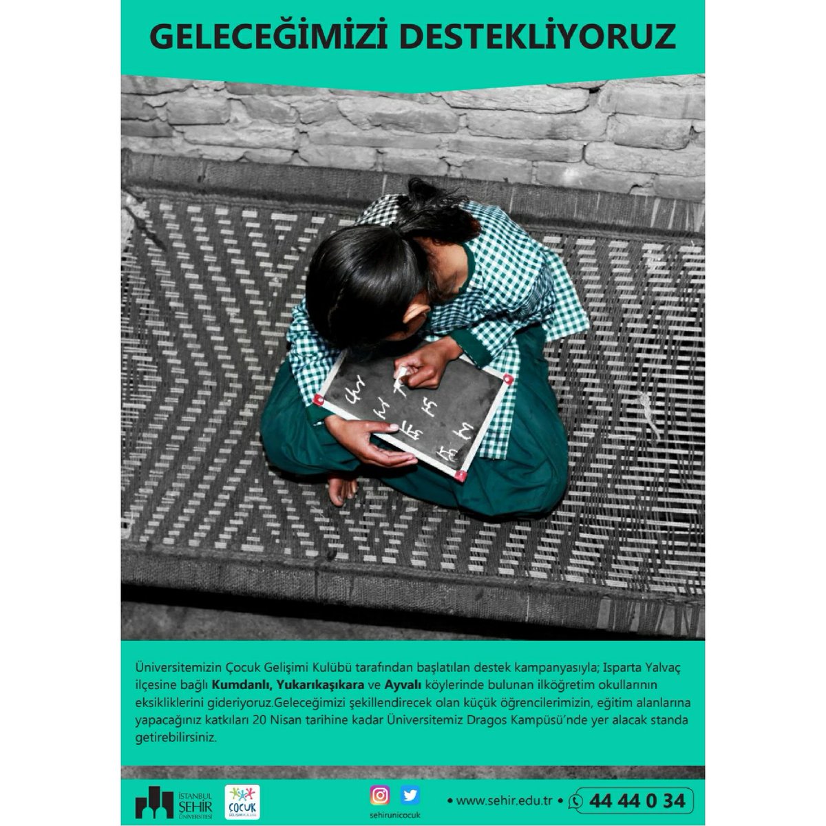 sehirunicocuk's tweet photo. Minikleri 23 Nisan'da mutlu etmeye hazırız. Desteklerinizi esirgemeyin. İletişim için afişlerimizde yer alan sosyal medya hesaplarımızla irtibata geçebilirsiniz. https://t.co/rt5TfBBTUj