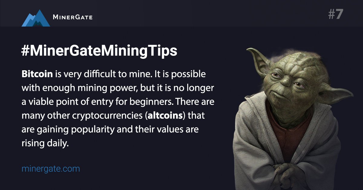 MinerGate's tweet image. Useful tip #7 for #mining! Please share! #MinerGateMiningTips #MiningTips #Tips #UsefulTips #Cryprocurrency #MiningPool #Security #SecurityTips #Yoda #StarWars #GPU #GPUmining #ASIC #ASICmining #hardware #CloudMining