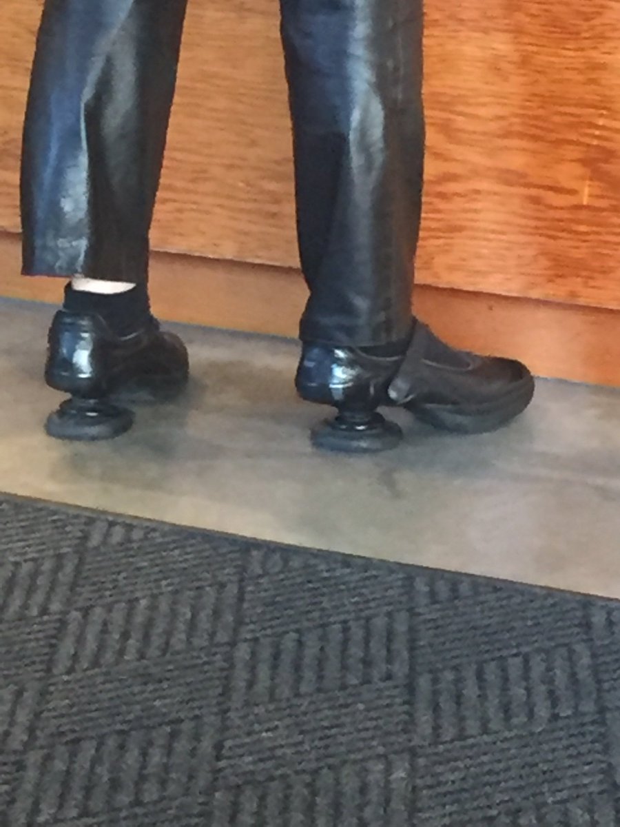 Ok, Twitter. Can somebody PLEASE explain these shoes??? Spotted in NYC.  Please advise.