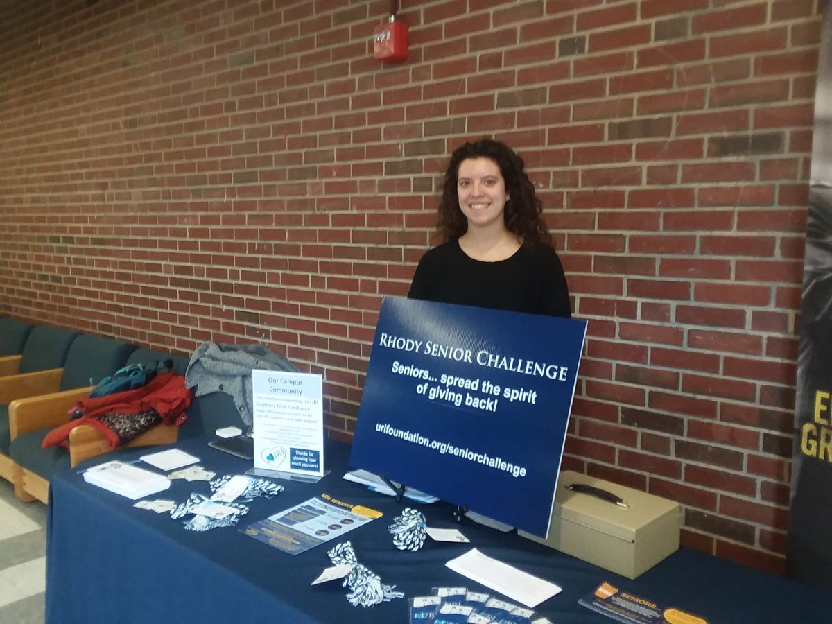 URI_SPC's tweet photo. Today, we'll be in the bookstore until 1 p.m. and will have all the information you need to know about Rhody Senior Challenge! Come by to learn about how you can help out! 📚📚 https://t.co/GkLzHf0OyG