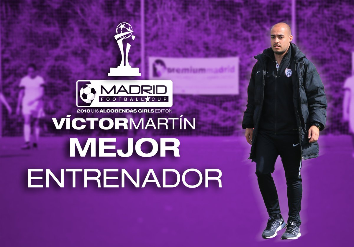 mfootballcup's tweet photo. Queremos dar la enhorabuena a @victor_martin_7 por su gran torneo!! Un entrenador y un formador de PRIMERA!!! 

We want to congratulate @ victor_martin_7 for his great tournament !! A coach and a trainer from FIRST DIVISION!!

#MFC18 https://t.co/ftPrtOKiVy