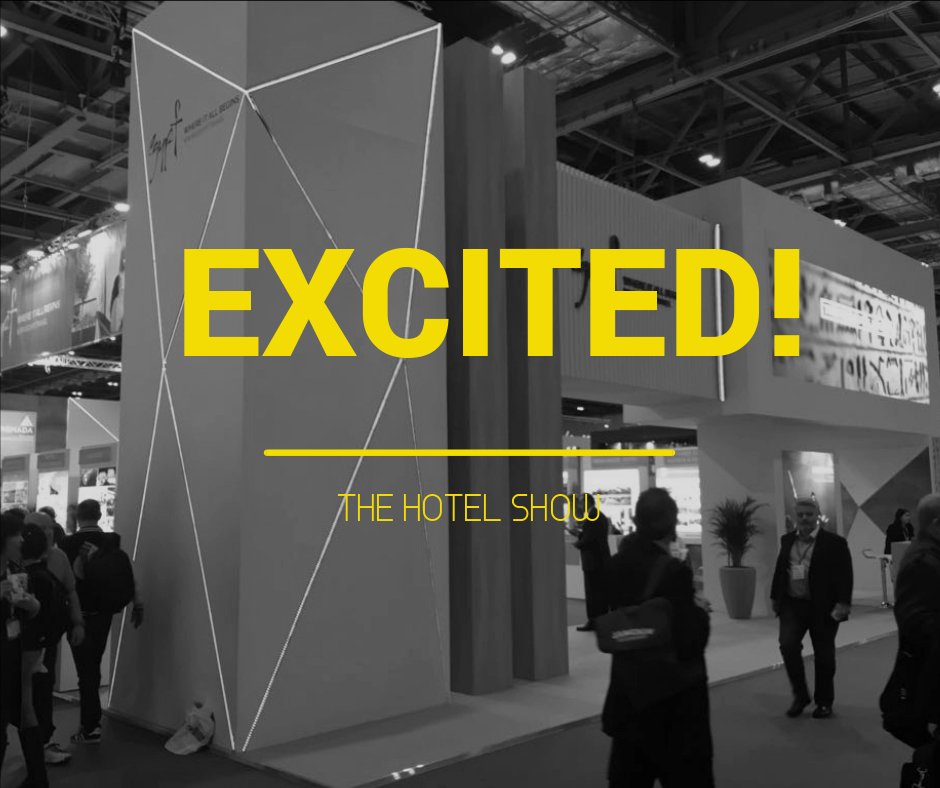 Kudos_Events's tweet photo. Aren't you excited for our stands at the upcoming the Hotel Show which will be held on 10th – 12th  April, 2018, Jeddah Centre for Forum and Events.   
https://t.co/nTRAOQJPjN https://t.co/HB0z9Prwty