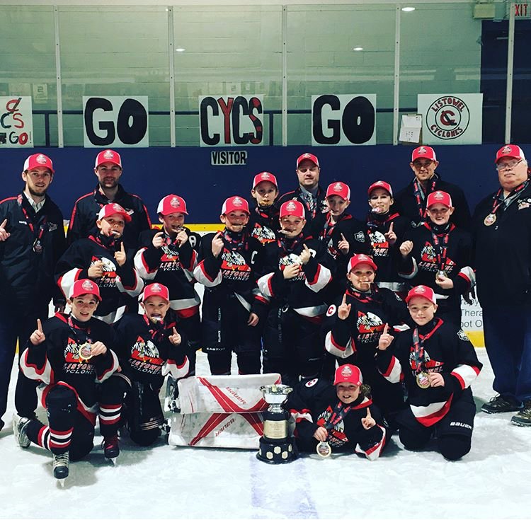 MeulensteenTire's tweet photo. Congrats to the Listowel Atoms and Juveniles! OMHA Champs!  #GoCycs @LMHAHockey https://t.co/3feWOIu4mP