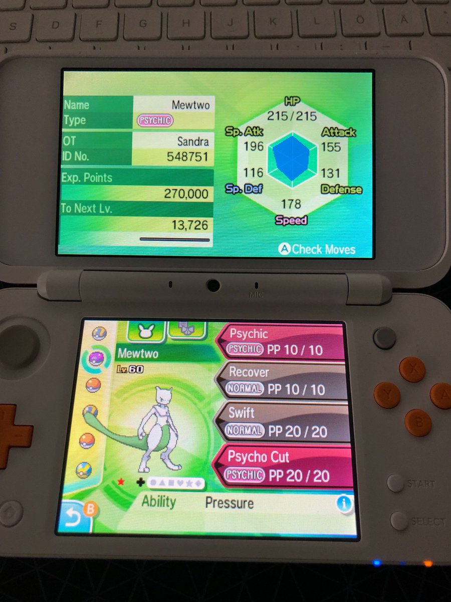 tomas_technerd's tweet image. Woopwoop #Mewtwo #Shiny #PokemonUltramoon