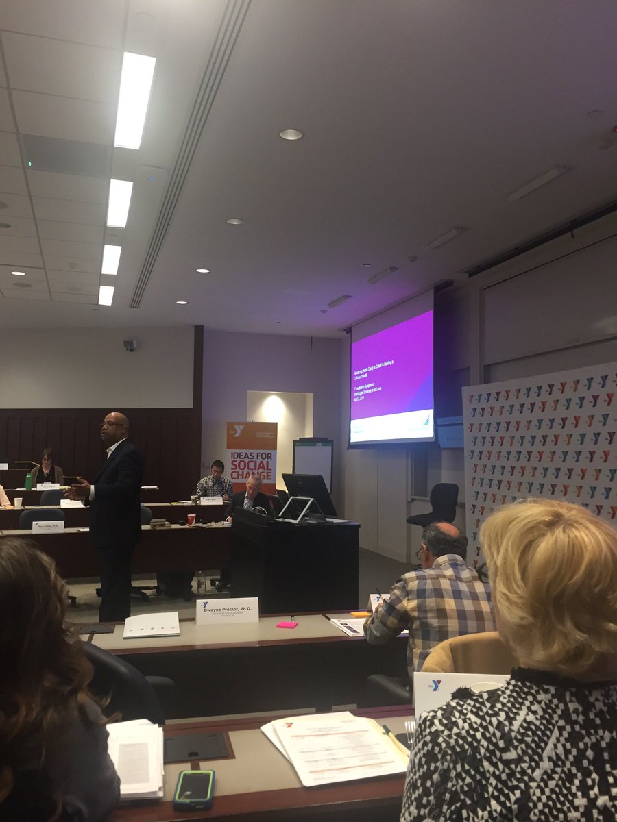 “We have a tendency to create programs to meet community needs based on empirical knowledge that doesn’t take into account the lived experiences of people we’re helping” - Dwayne Proctor, PhD, Sr. Adviser to President at Robert Wood Johnson Foundation #2018YSymposium