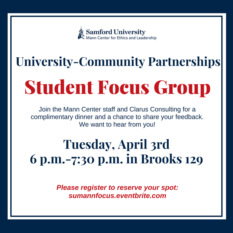 MannCenterSU's tweet photo. Students: It's not too late to register for tonight's focus group! Free Jim n Nicks!! https://t.co/sdGaEWpgd7 https://t.co/KK0svEeTr6