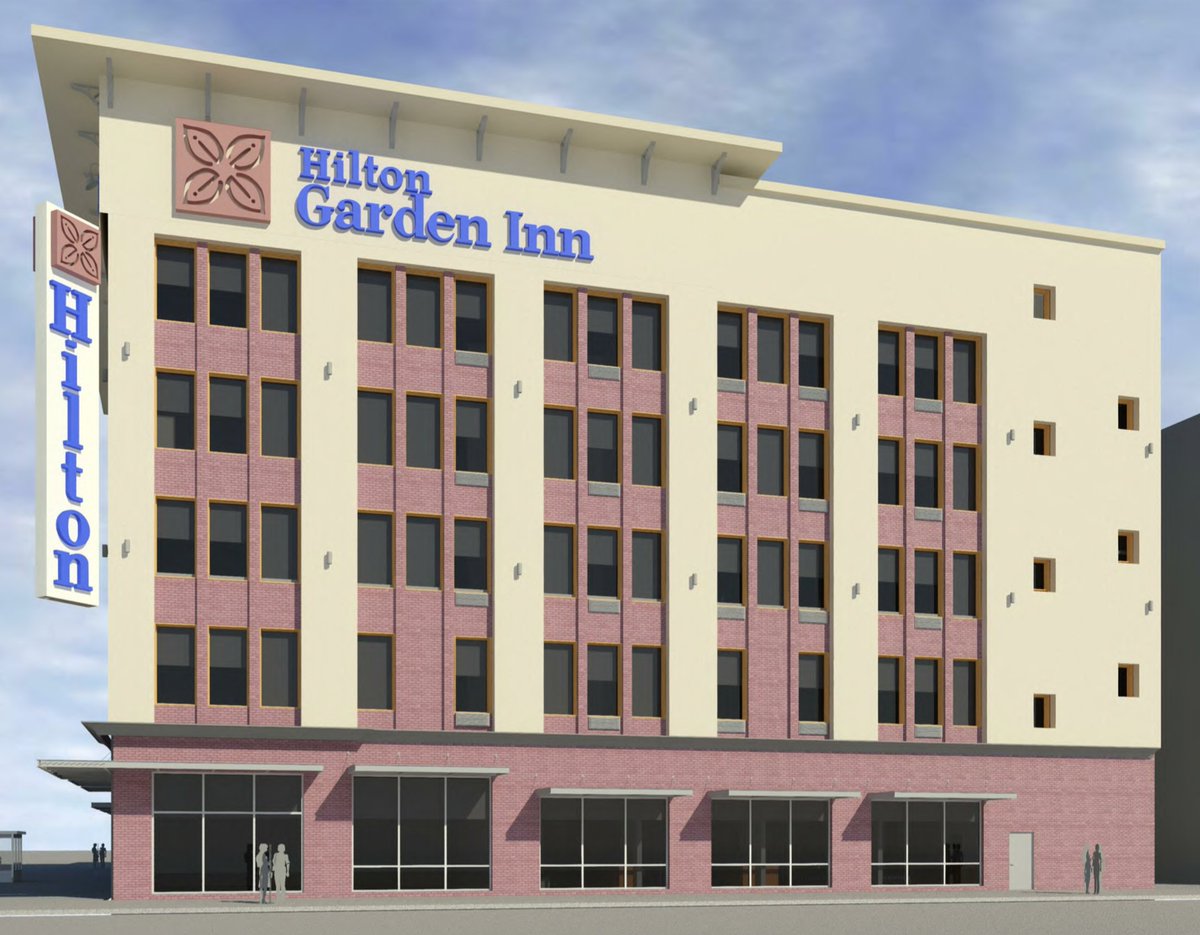 Downtown Wichita On Twitter Once Complete The New Hilton Garden