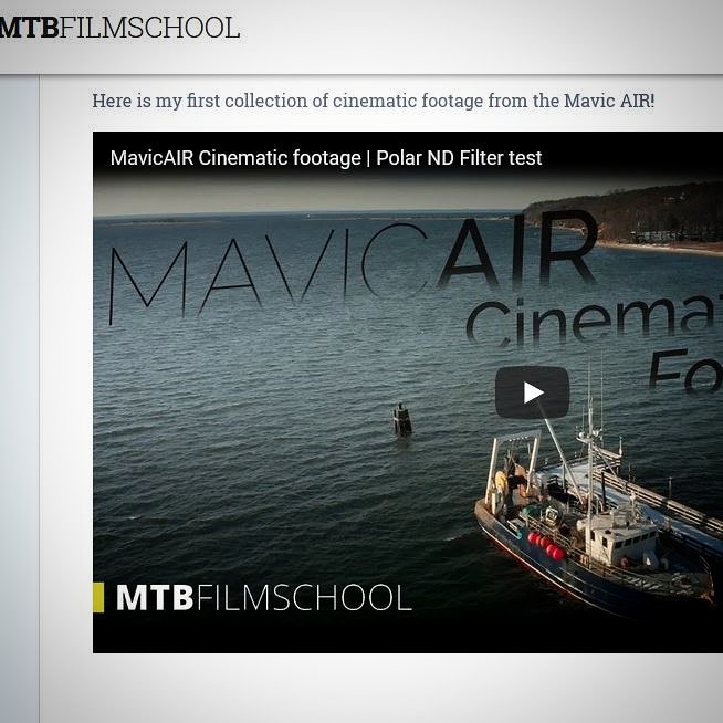 mtbFILMschool's tweet photo. New footage from the Mavic Air! https://t.co/E8VDGxzn49 https://t.co/4CrdVlgAtV
