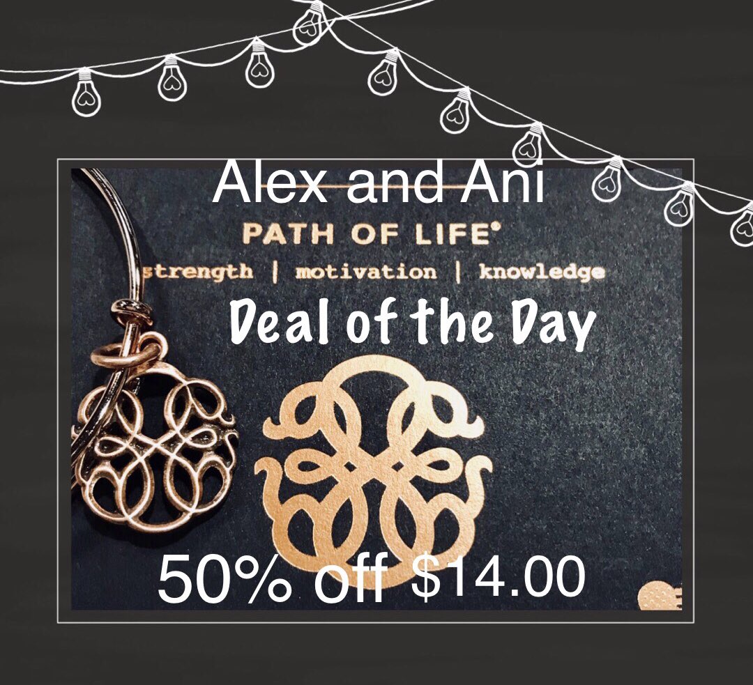 SorellaGranger's tweet photo. Path of life in rose gold - great deal today!! 50% off!!❤️ https://t.co/LYRozkpHQC