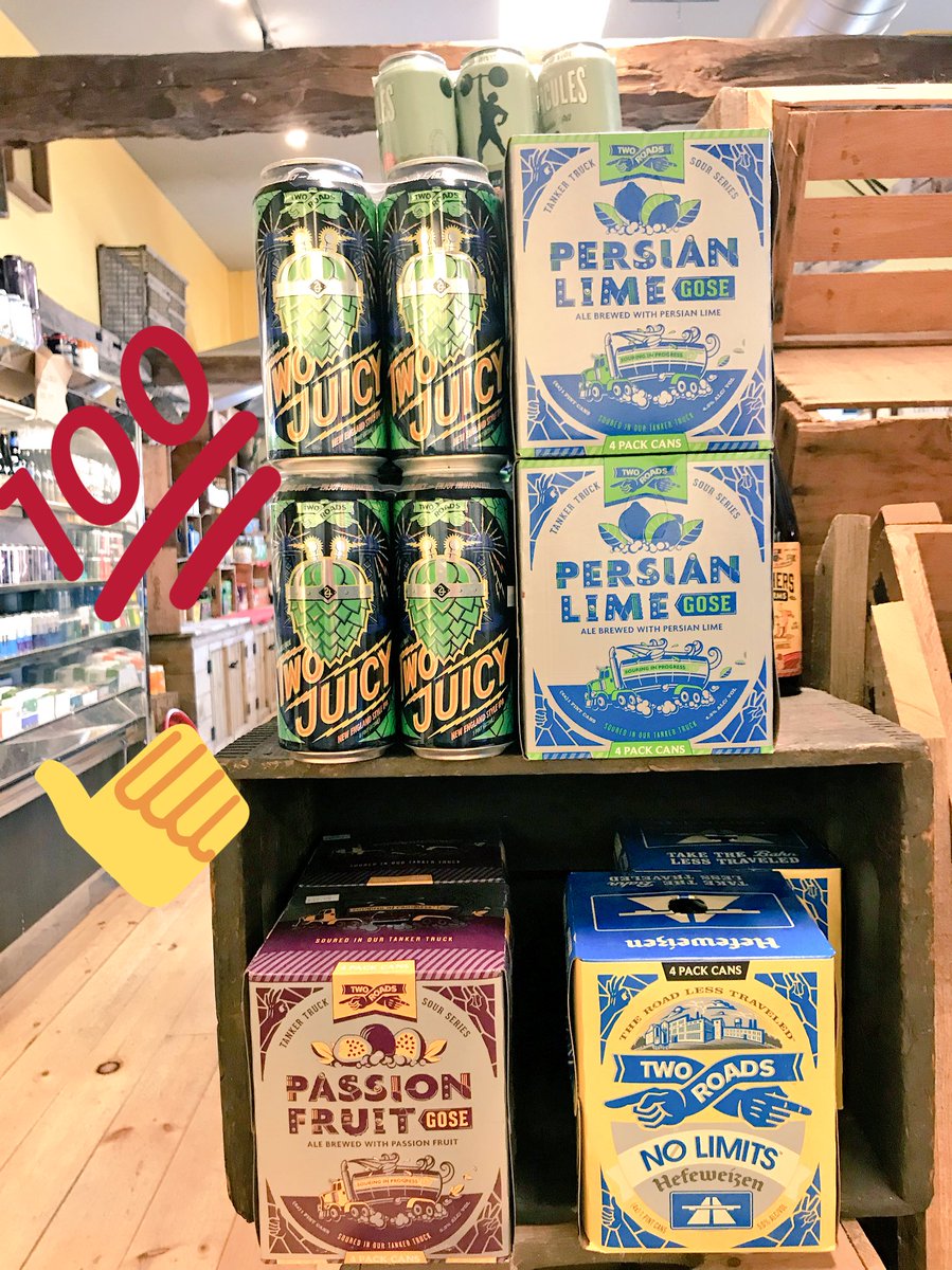 Always a great <a href="/2RoadsBrewing/">Two Roads Brewing</a> selection at #TheTuckawayTavern! Thanks <a href="/TuckawayTandB/">Tuckaway Tavern + Butchery</a> 🙏🙌🏻🍺