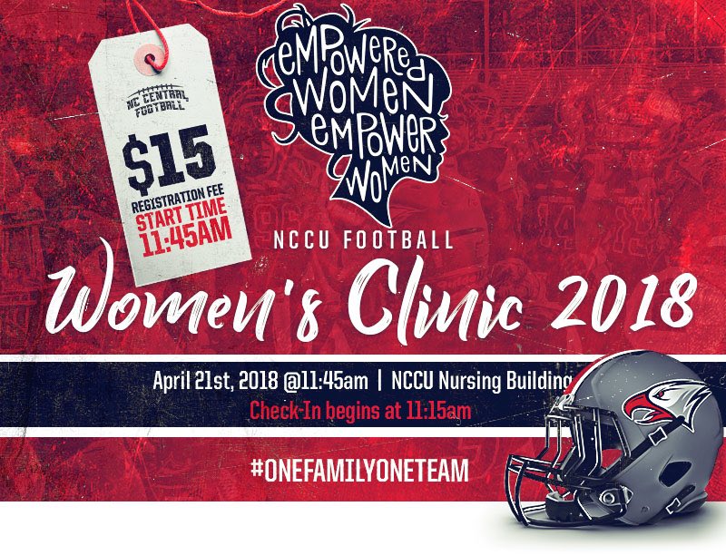 Eagle Nation Are You Ready!
Come out and support NCCU Football on 4/21 as we have the best line up of events in the nation.