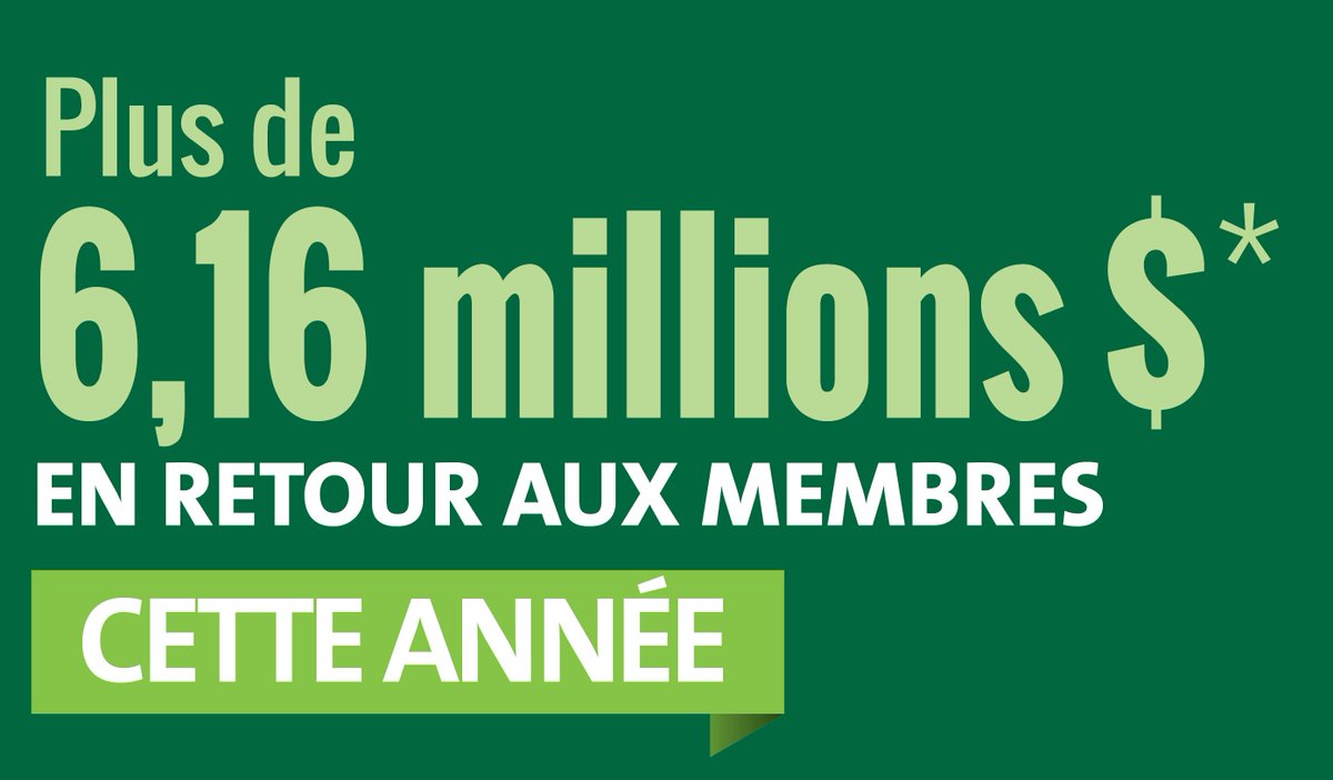 La Coop Profid'Or est fière de remettre plus de 6,16 millions en retour à nos membres cette années. Ce montant est composé d'une ristourne de 5 066 935 $,
d’un rachat de part de 245 778 $ et de dividendes de la filière porcine de 855 000 $. 

Une ristourne historique!
#agqc #coop