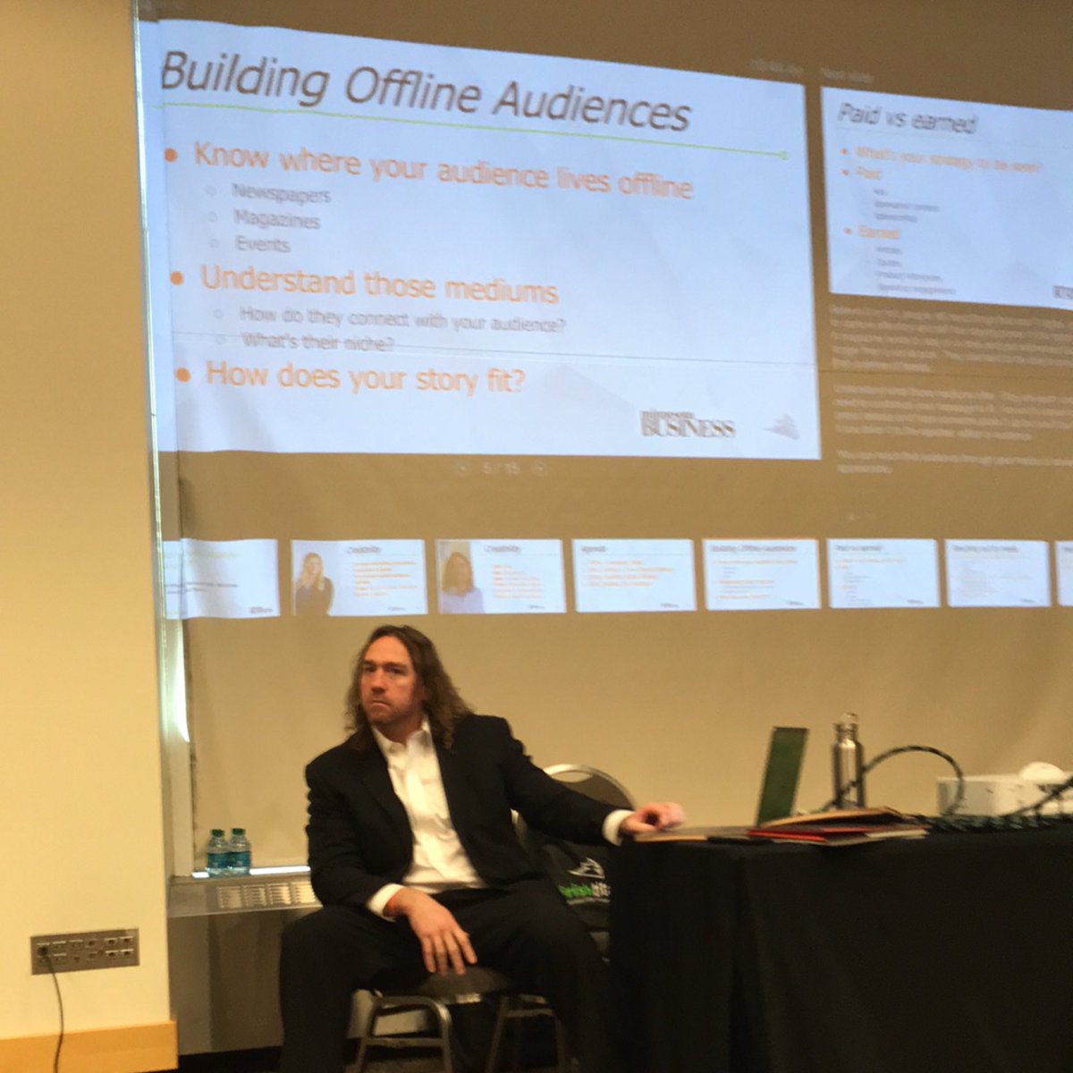 trygveo's tweet image. Probably the most understanding audience for a glitch. #stuffhappens #techpulse