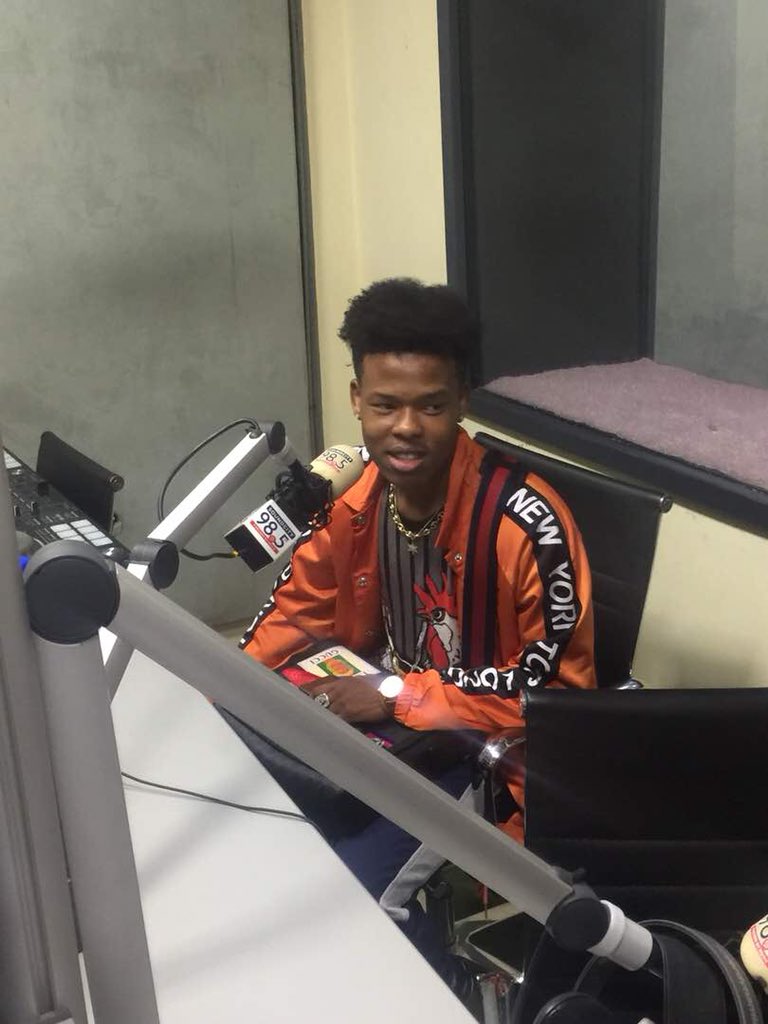 UMGNigeria's tweet photo. @Nasty_CSA during his media rounds earlier today on
@CoolFMNigeria with @iamDo2dtun & @tayimb on #TheMiddayOasis
@THEBEAT999FM with @OlisaAdibua on #TheMiddayShow
& @Soundcity985FM with @moetabebe on #TheTakeOverShow
#coolfm #beatfm #soundcityfm #NastyCinGidi #StringsandBling https://t.co/1sKaSR89pT