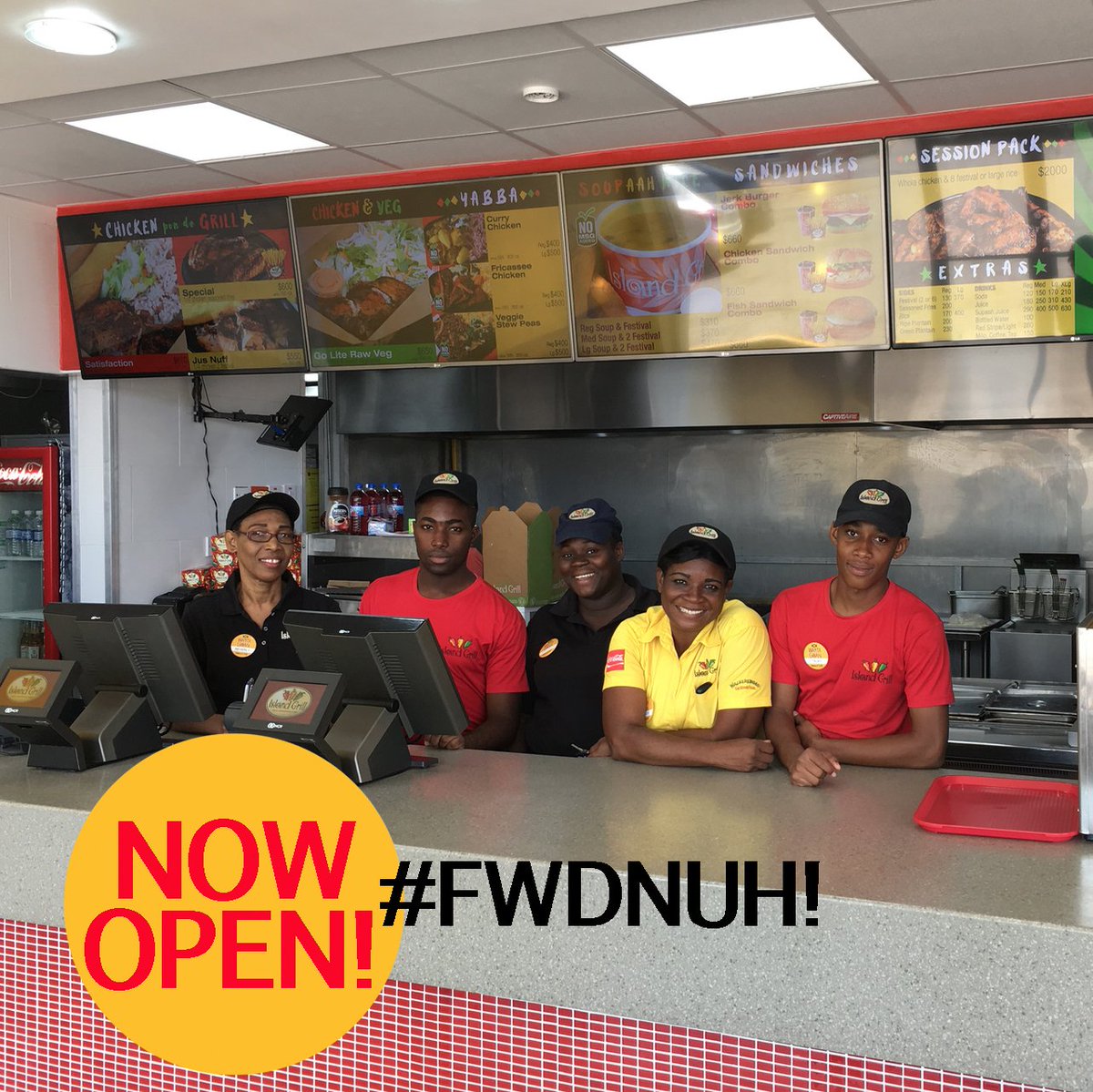 Island Grill on Twitter "We have been working hard to renovate our