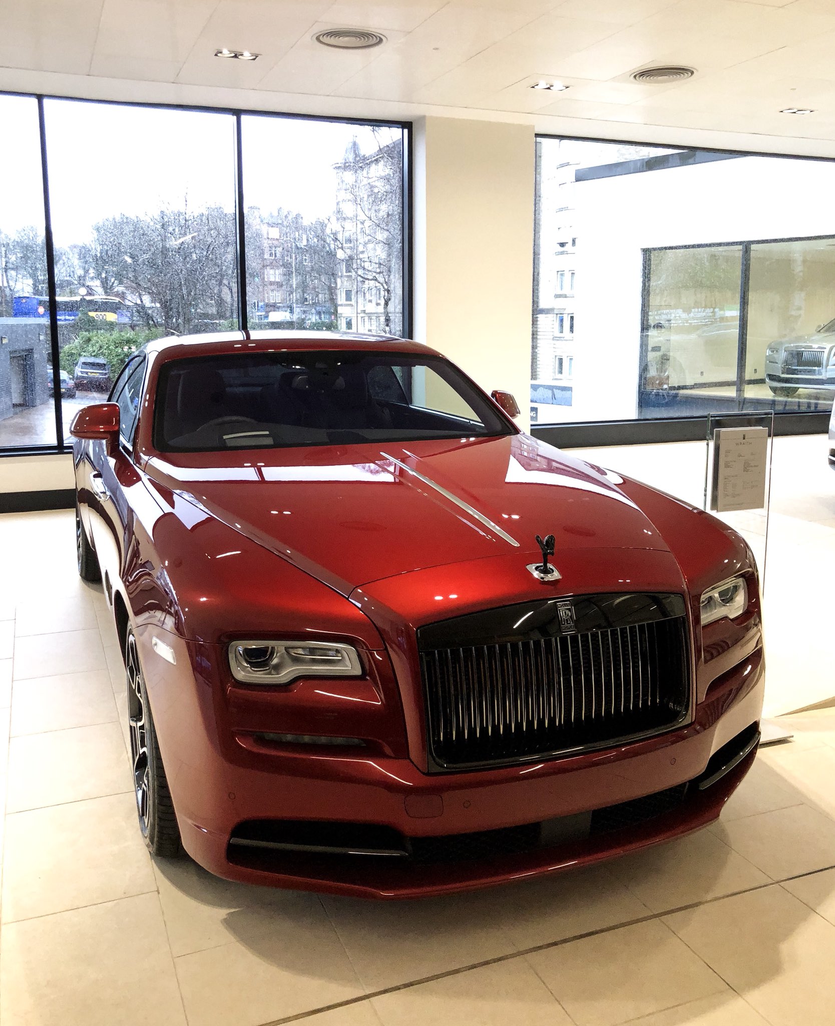 Xe Mô Hình RollsRoyce Ghost 118 HH Model  Metallic Red   15  3    Shop Xe Mô Hình Tĩnh