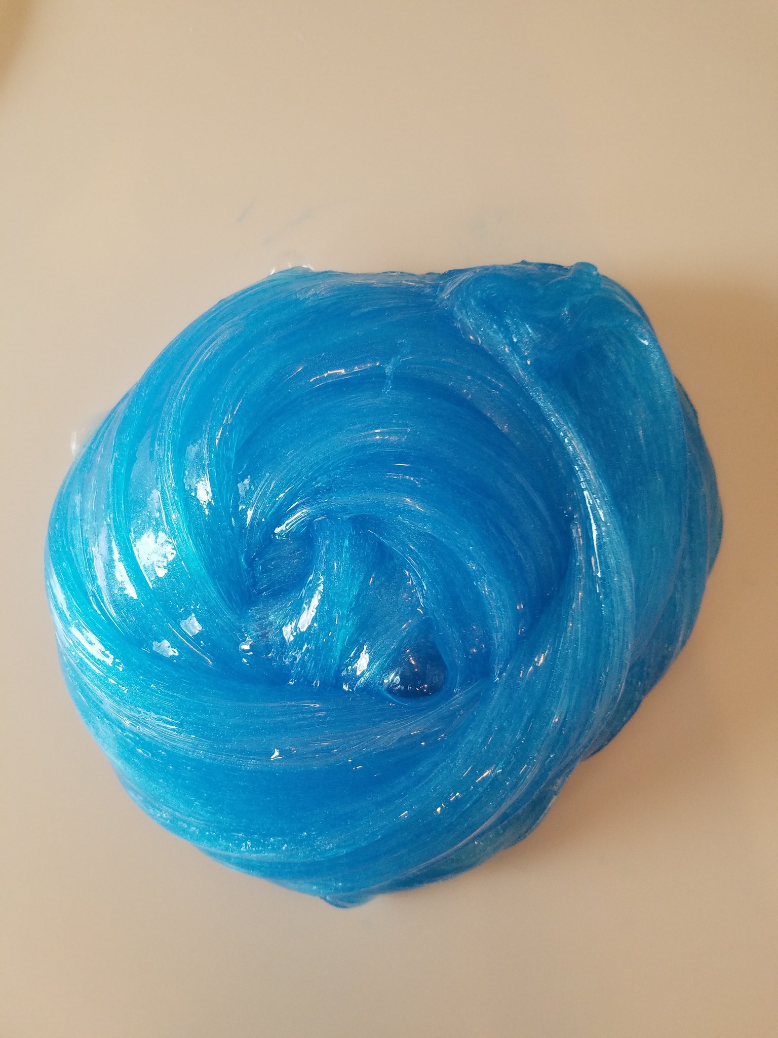 Blue Raspberry Slushy Handmade Slime