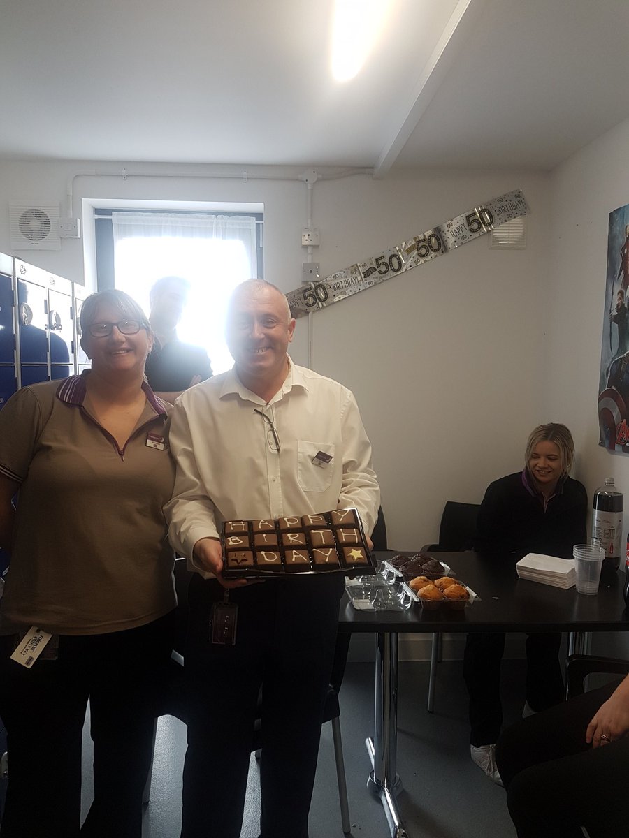 Celebrating Colins 50th with surprise cake! <a href="/CatherineSmi2/">Catherine smith</a> <a href="/NorthScotlandPI/">North Scotland Area</a>
