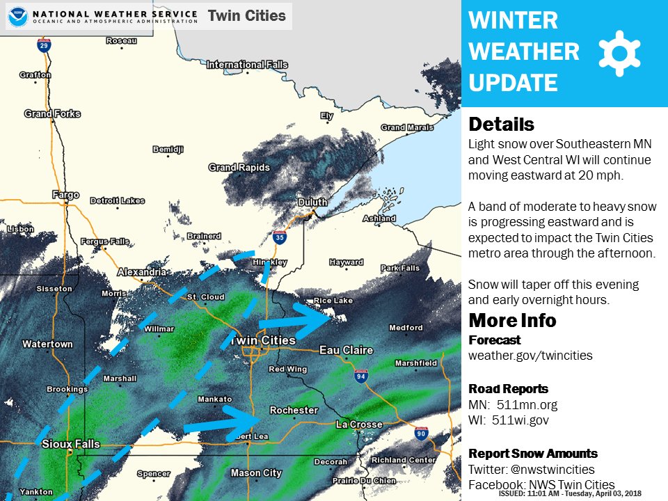 Nws Twin Cities On Twitter Heres A Look At The Snowfall On Radar At